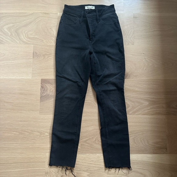 Madewell High-Waisted black Skinny Jeans - Picture 4 of 4